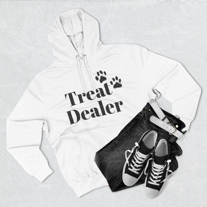 Fleece Hoodie:  "Treat Dealer" with Mastiff Logo