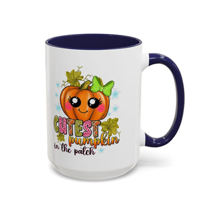 Fall "Cutest Pumpkin in the Patch" Mug (11oz & 15oz)