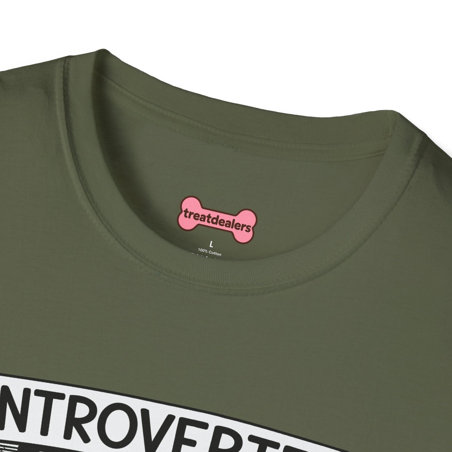 T-Shirt 'Introverted But Open to Discussing Chickens' Funny Shirt chickens Lover Tee