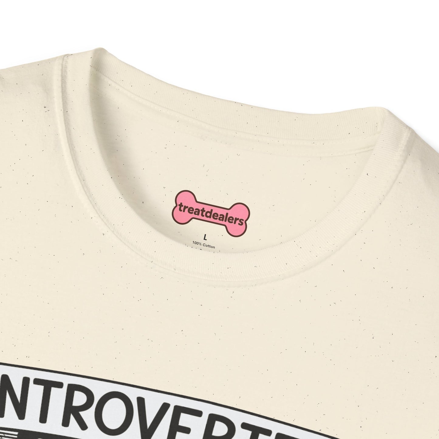 T-Shirt 'Introverted But Open to Discussing Chickens' Funny Shirt chickens Lover Tee