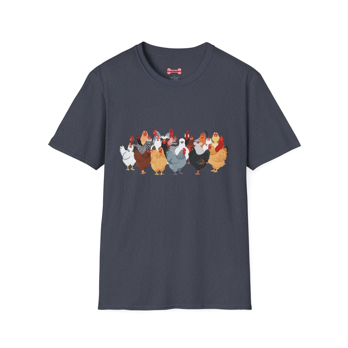 T-Shirt 'Chickens' Funny Shirt chickens Lover Tee