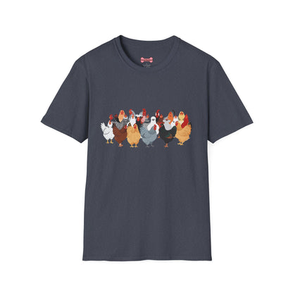 T-Shirt 'Chickens' Funny Shirt chickens Lover Tee