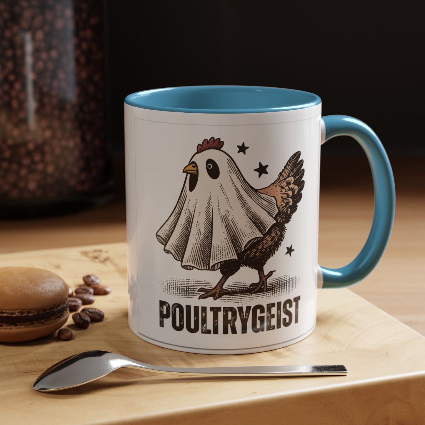 Mug 'Poultry Geist' Fall Halloween (11oz/15oz)