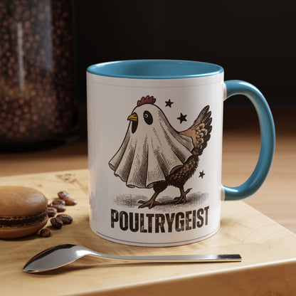 Mug 'Poultry Geist' Fall Halloween (11oz/15oz)