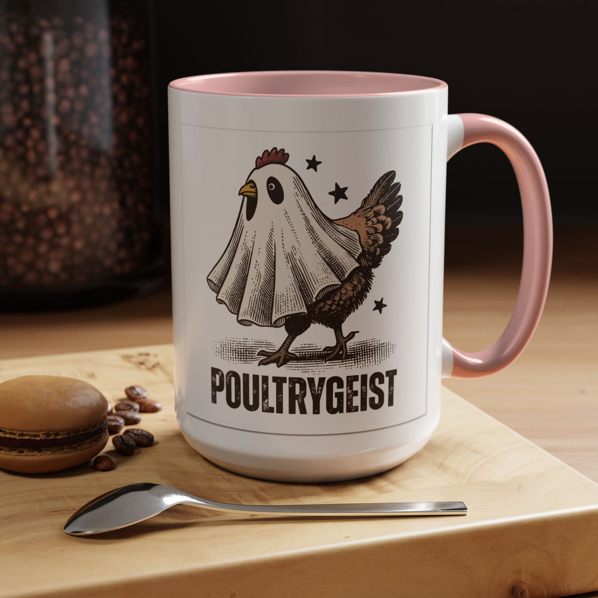 Mug 'Poultry Geist' Fall Halloween (11oz/15oz)