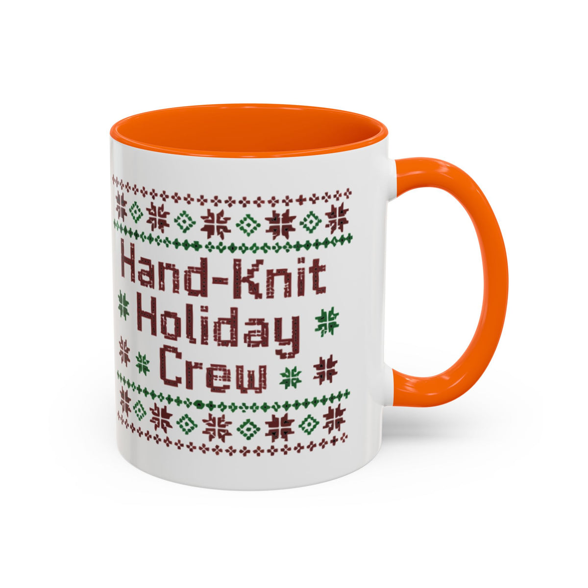 Coffee Mug 'Hand-Knit Holiday Crew' (11oz/15oz)