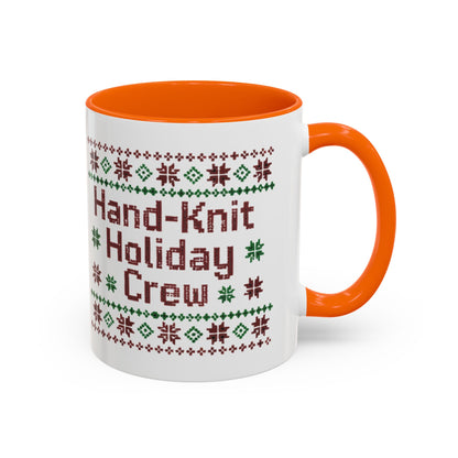 Coffee Mug 'Hand-Knit Holiday Crew' (11oz/15oz)