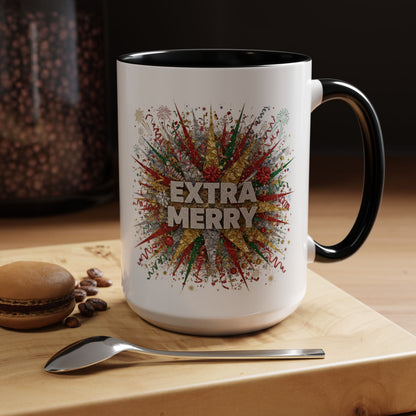 Mug 'Extra Merry' (11oz/15oz)