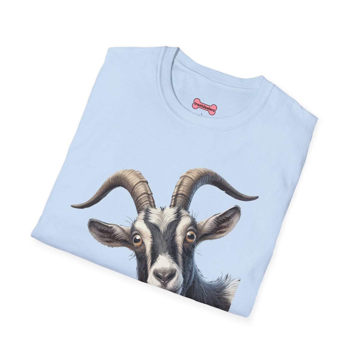 Funny Goat Lover T-Shirt — Cute Goat Graphic Tee for Animal Fans