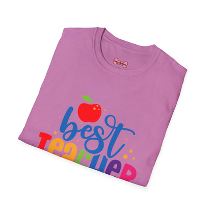 T-Shirt: "Best Teacher Ever" Teacher Appreciation Gift, Thank You Teacher Tee,