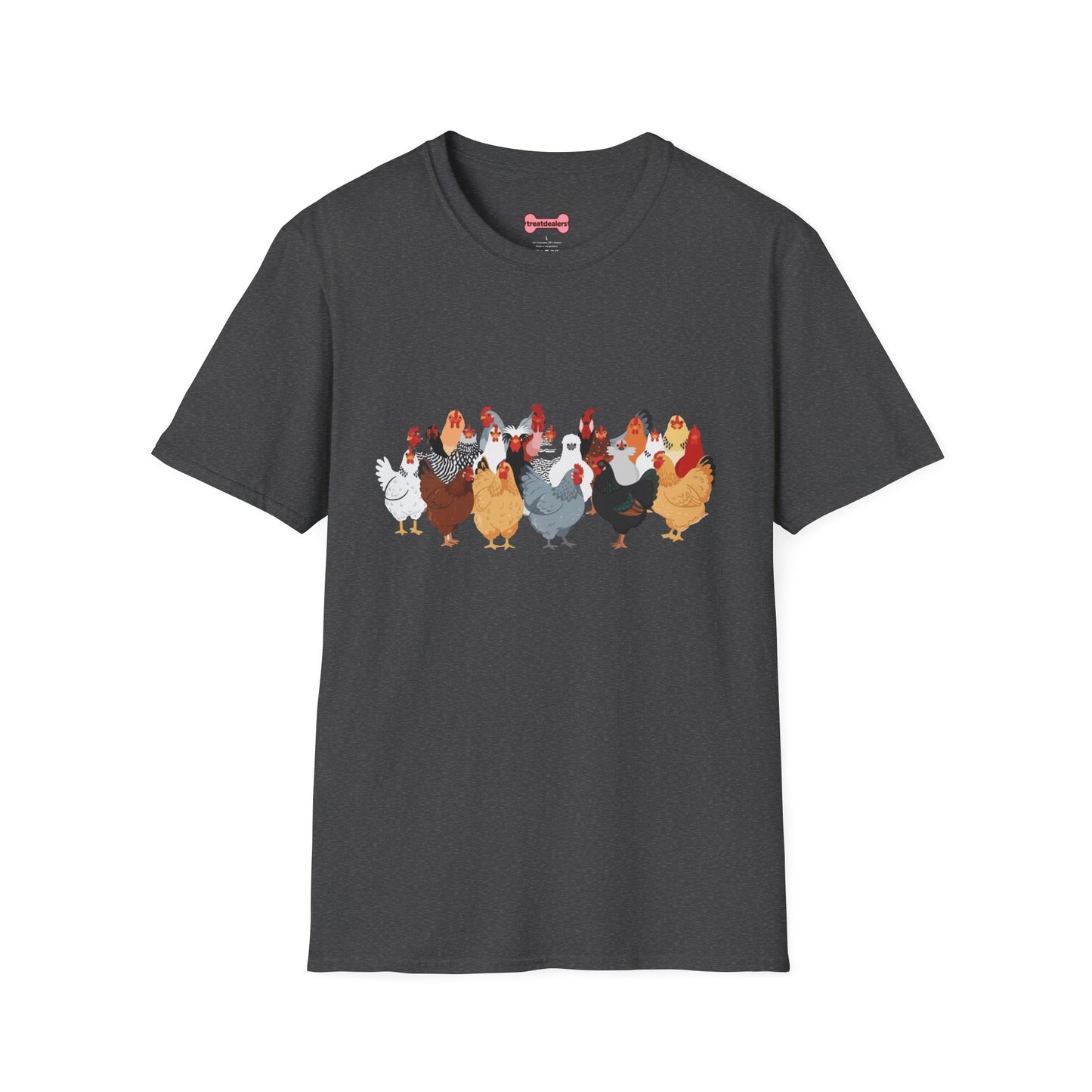 T-Shirt 'Chickens' Funny Shirt chickens Lover Tee