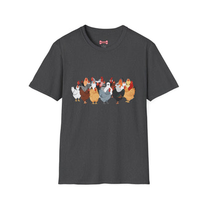 T-Shirt 'Chickens' Funny Shirt chickens Lover Tee