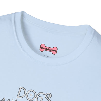 Dog Lover T-Shirt "Dogs make me happy"