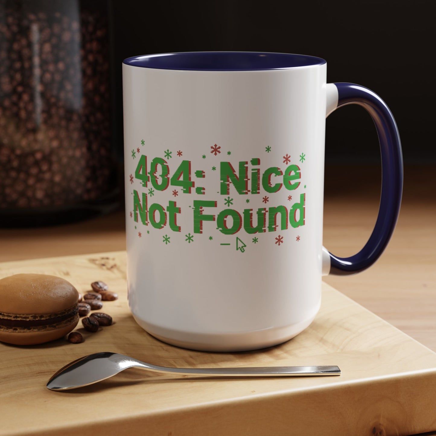 Mug '404 Nice not found' Christmas (11oz/15oz)