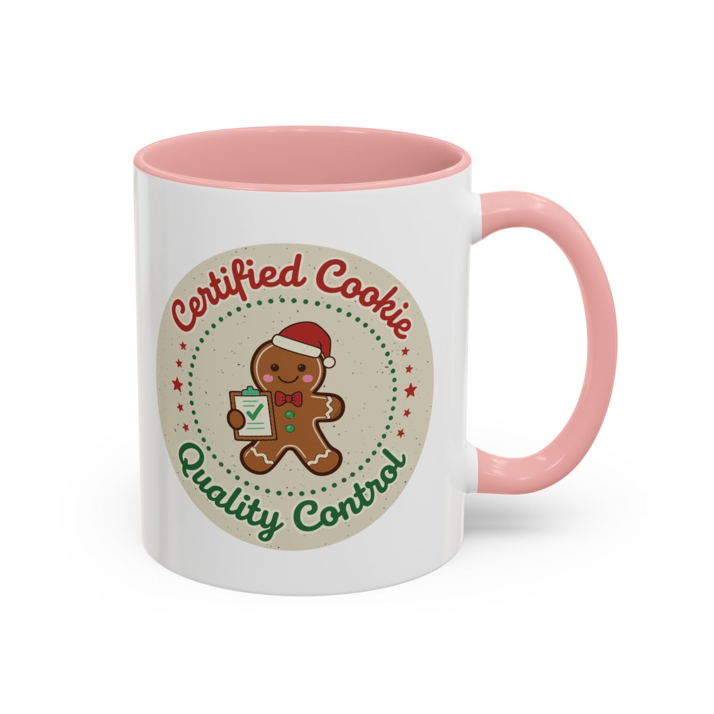 Mug 'Certified Cookie Quality Control' Christmas (11oz/15oz)