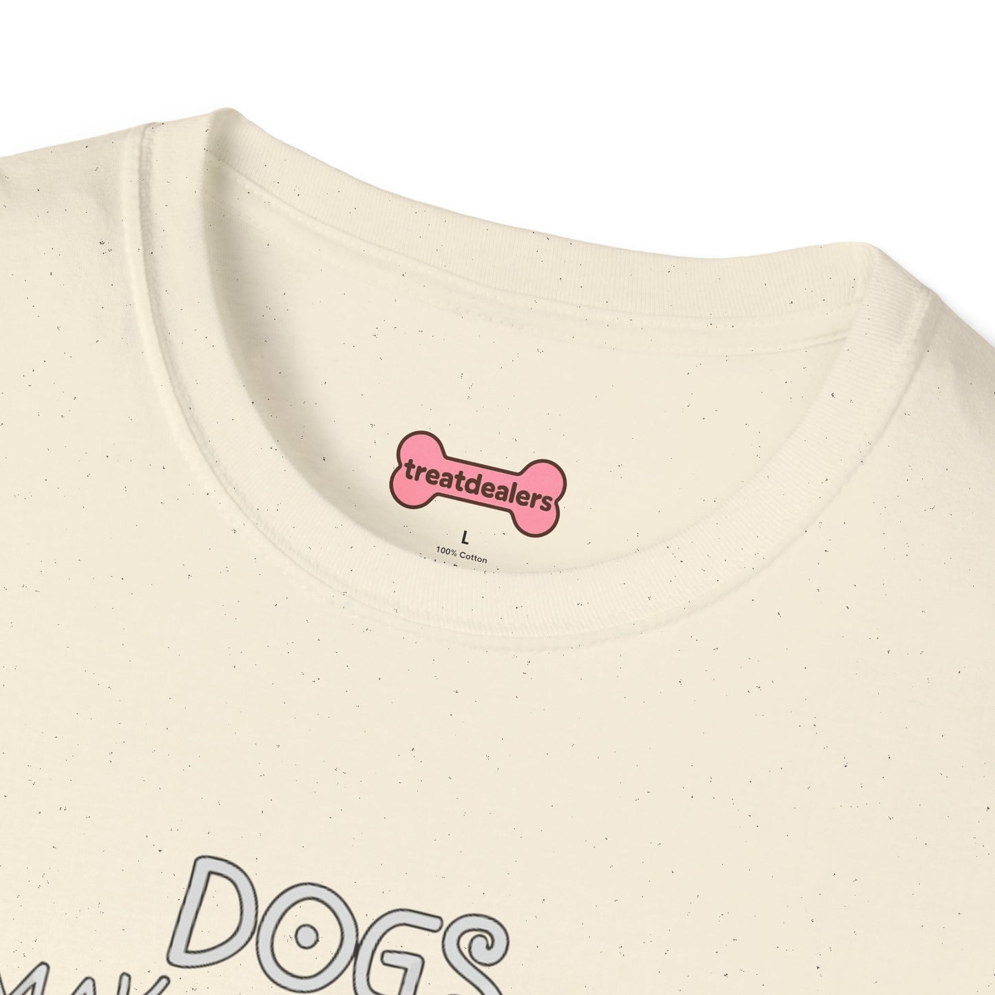 Dog Lover T-Shirt "Dogs make me happy"