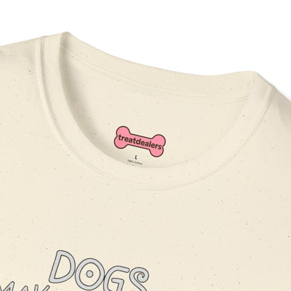 Dog Lover T-Shirt "Dogs make me happy"