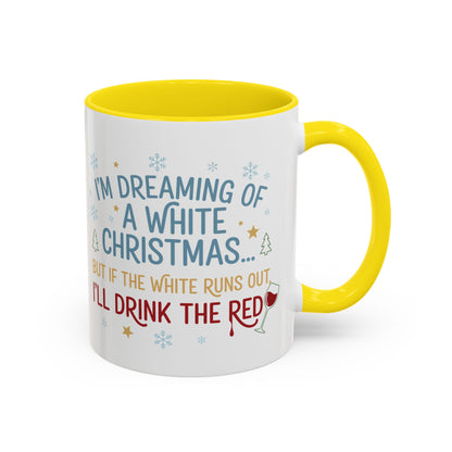 Mug  'Dreaming of a White Christmas' Fall Christmas (11oz/15oz)