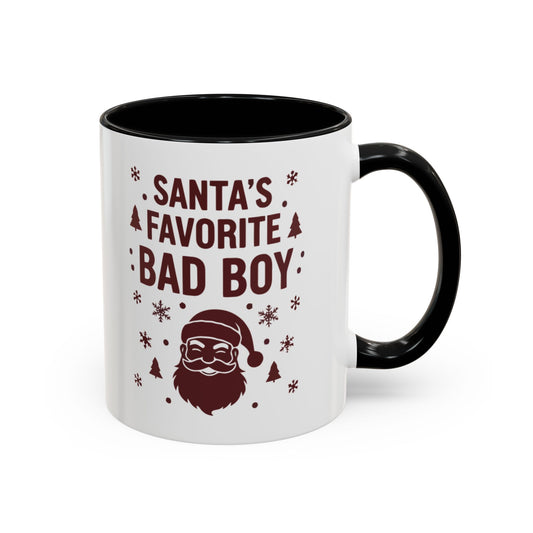 Mug 'Santa's favorite BAD BOY' (11oz/15oz)