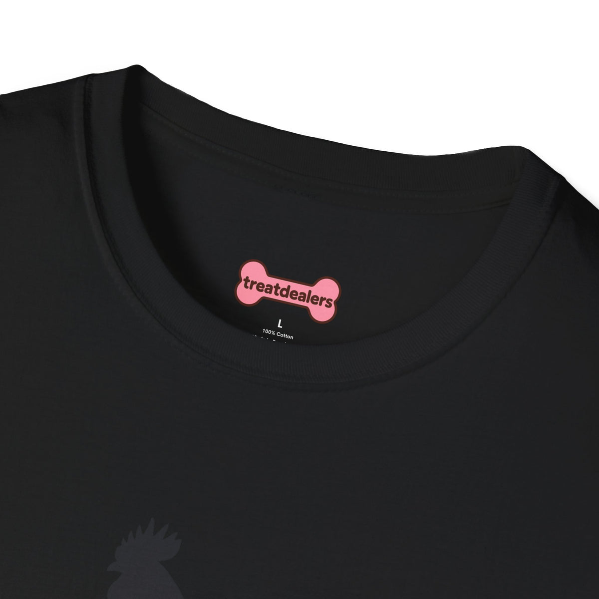 Unisex T-Shirt 'Chickens are like Potato Chips' Funny Shirt Chicken Lover Tee Black