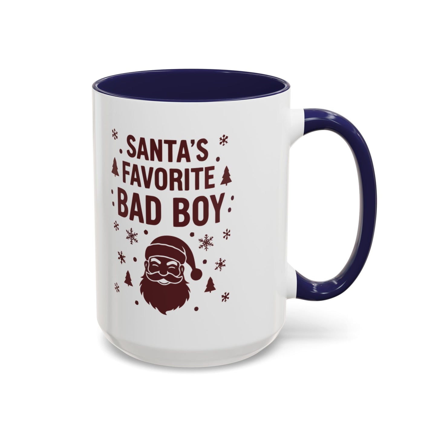 Mug 'Santa's favorite BAD BOY' (11oz/15oz)