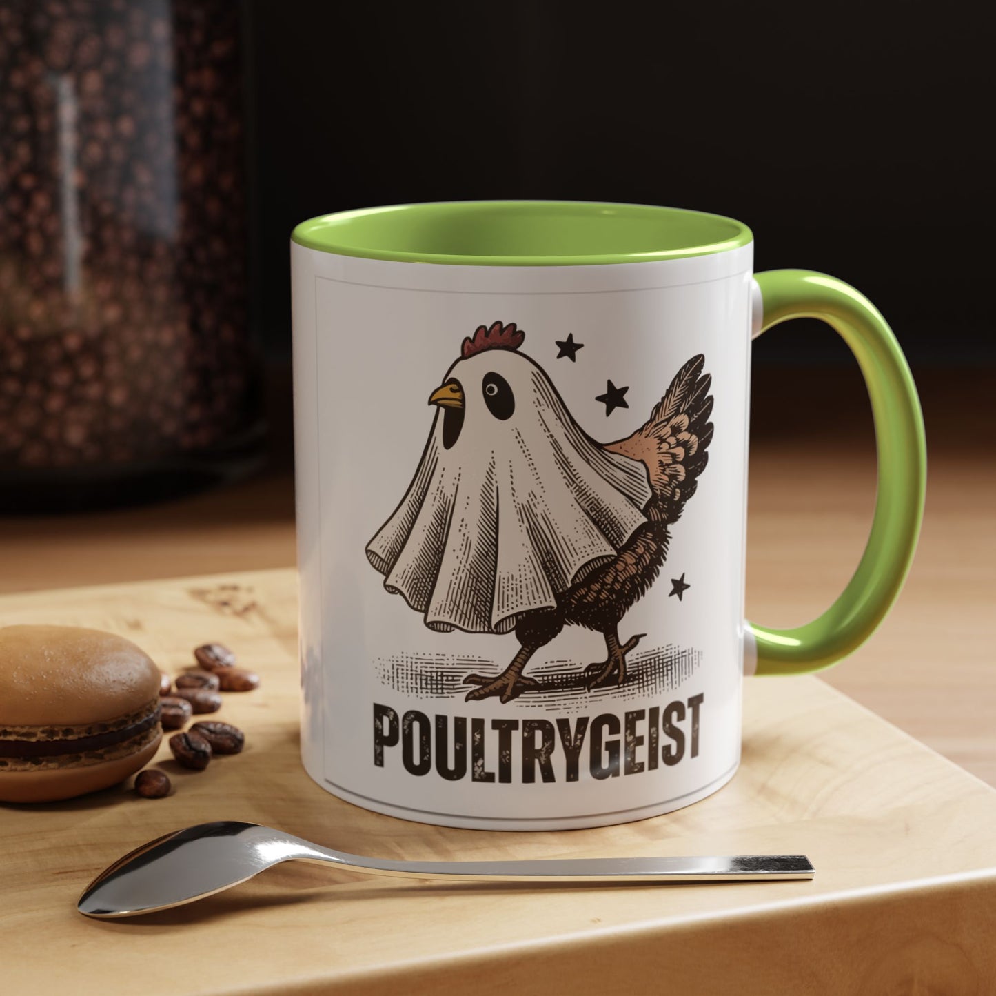 Mug 'Poultry Geist' Fall Halloween (11oz/15oz)