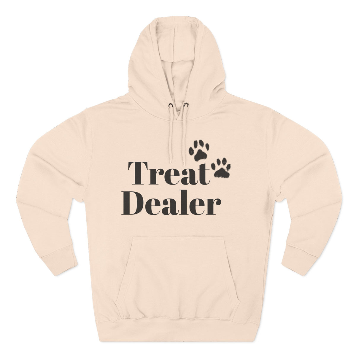 Fleece Hoodie: "Treat Dealer"