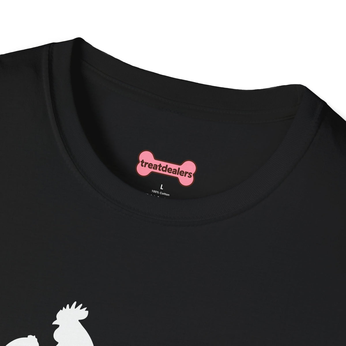 Unisex T-Shirt 'Chickens are like Potato Chips' Funny Shirt Chicken Lover Tee White