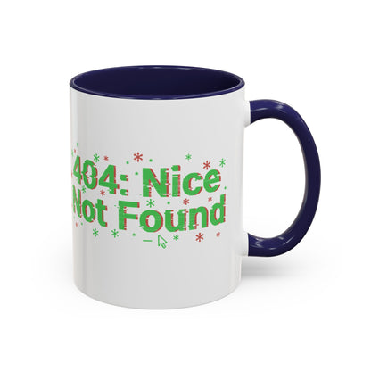 Mug '404 Nice not found' Christmas (11oz/15oz)