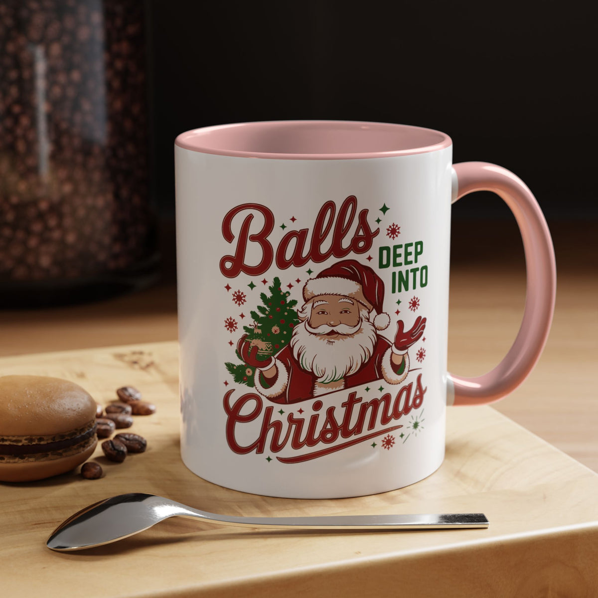 Mug  'Balls deep into Christmas' Christmas (11oz/15oz)