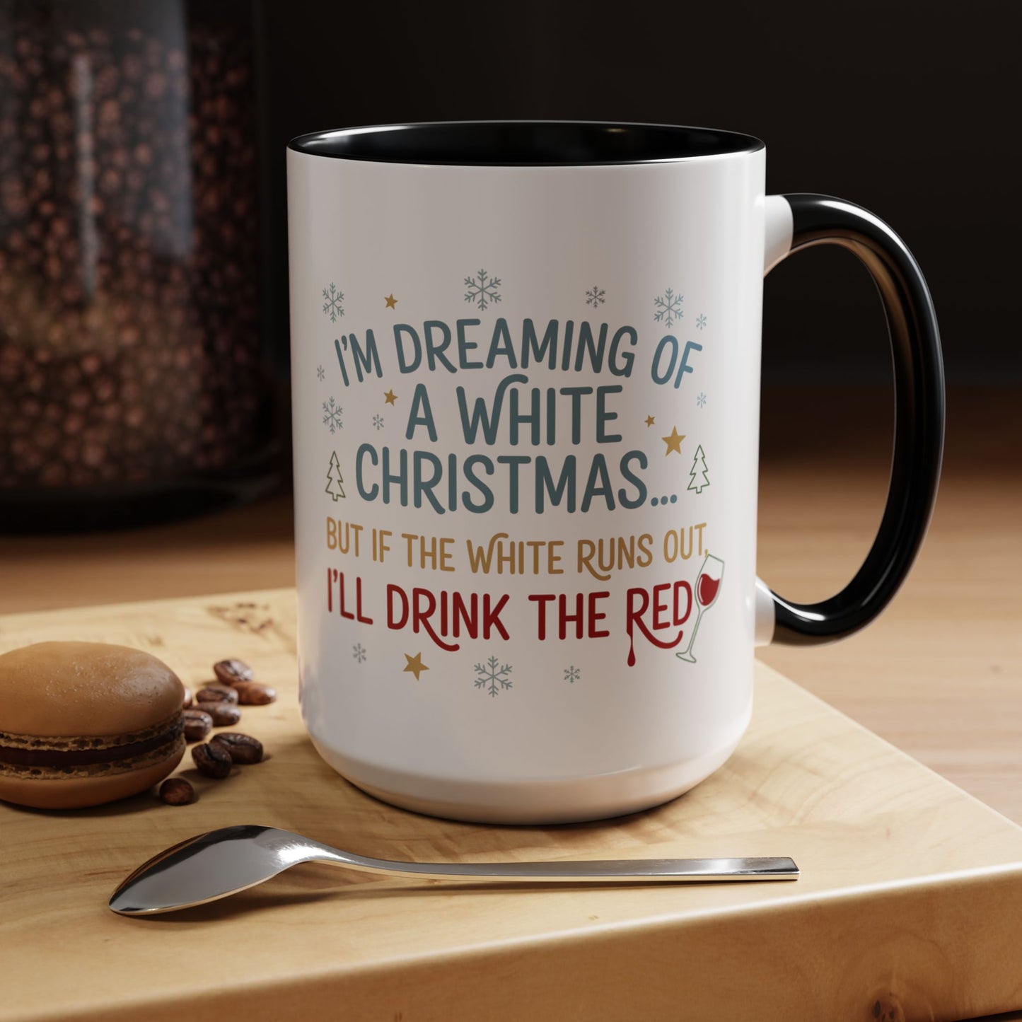 Mug  'Dreaming of a White Christmas' Fall Christmas (11oz/15oz)