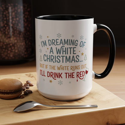 Mug  'Dreaming of a White Christmas' Fall Christmas (11oz/15oz)