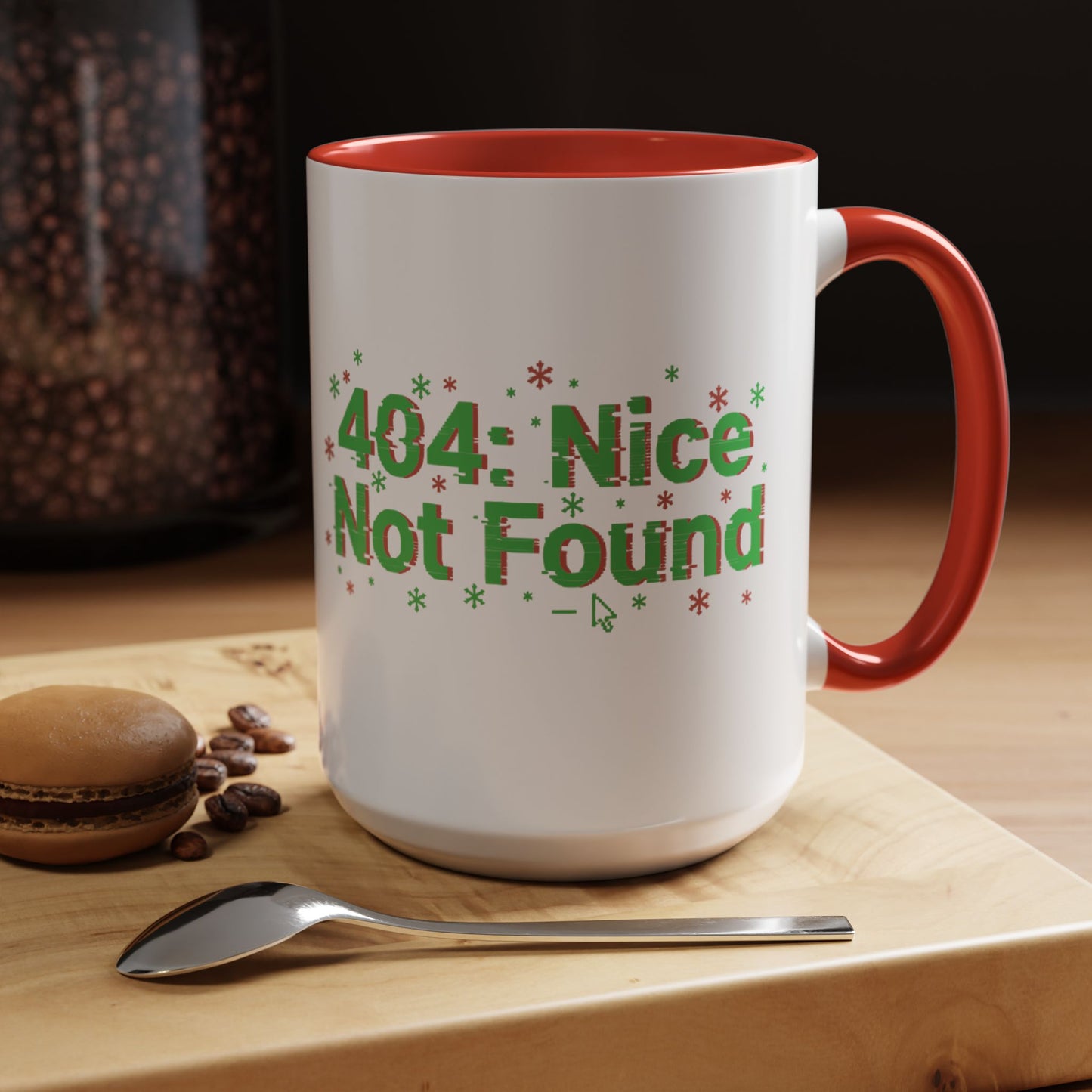 Mug '404 Nice not found' Christmas (11oz/15oz)