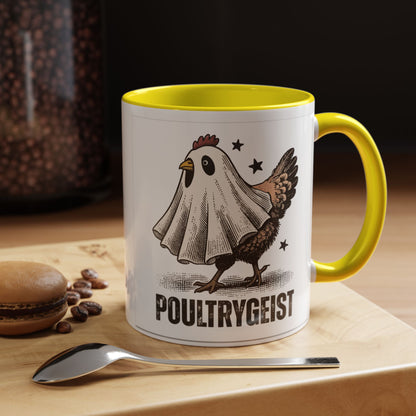 Mug 'Poultry Geist' Fall Halloween (11oz/15oz)