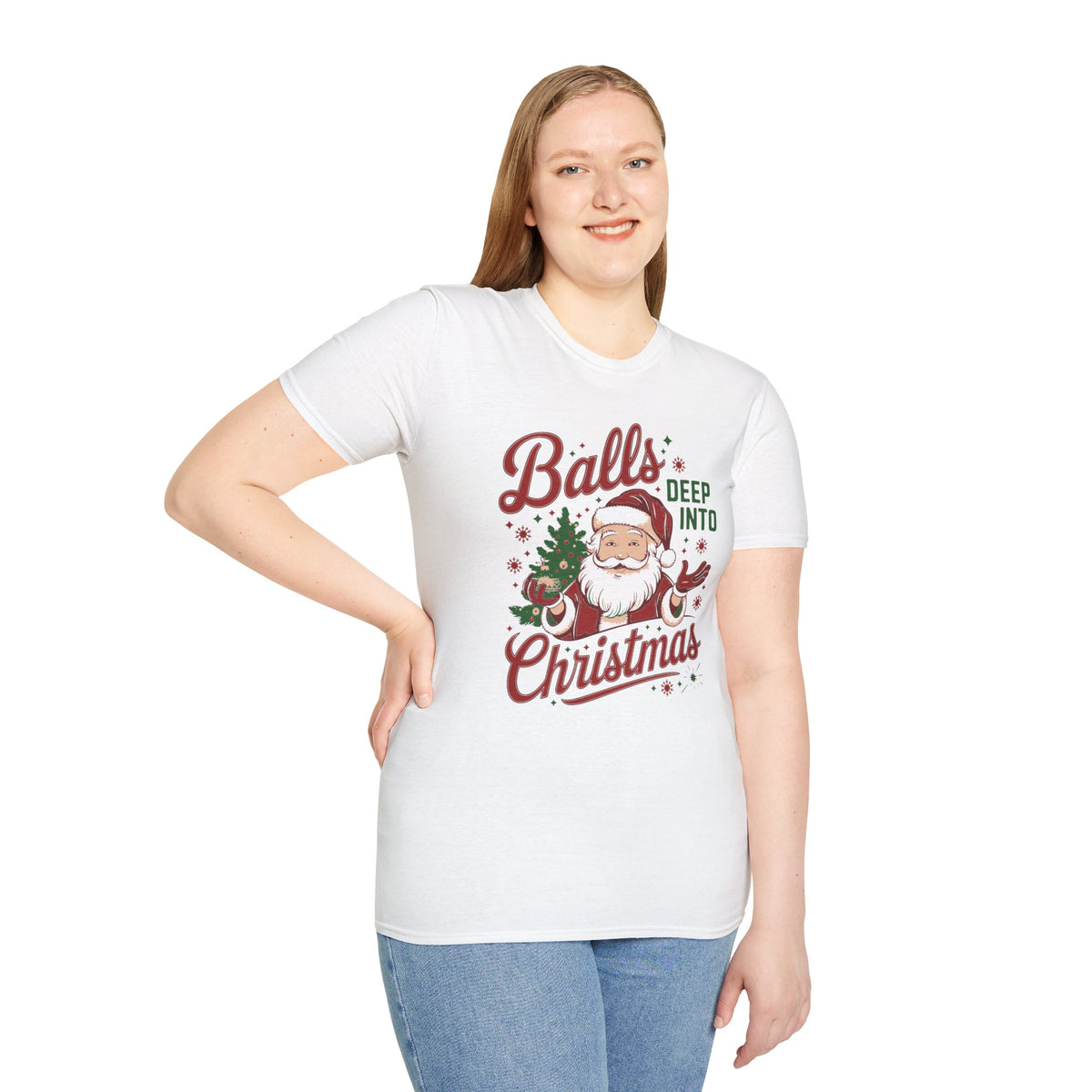 Christmas T-Shirt 'Balls deep into Christmas'