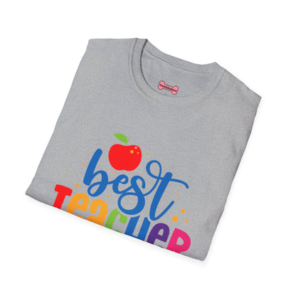 T-Shirt: "Best Teacher Ever" Teacher Appreciation Gift, Thank You Teacher Tee,
