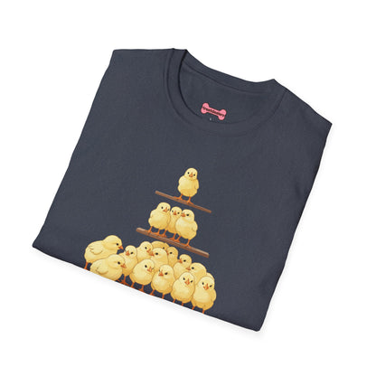 T-Shirt 'Chicken Math' Funny Shirt Chicken Lover Tee