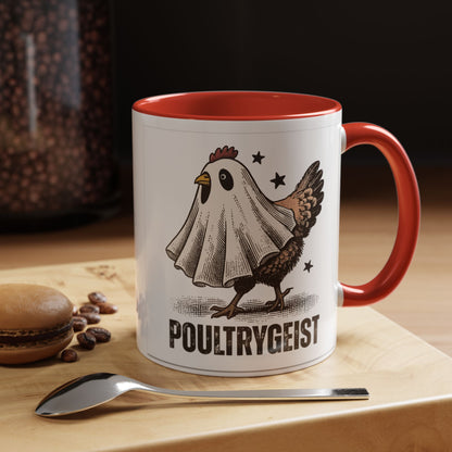 Mug 'Poultry Geist' Fall Halloween (11oz/15oz)