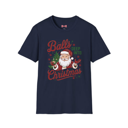 Christmas T-Shirt 'Balls deep into Christmas'