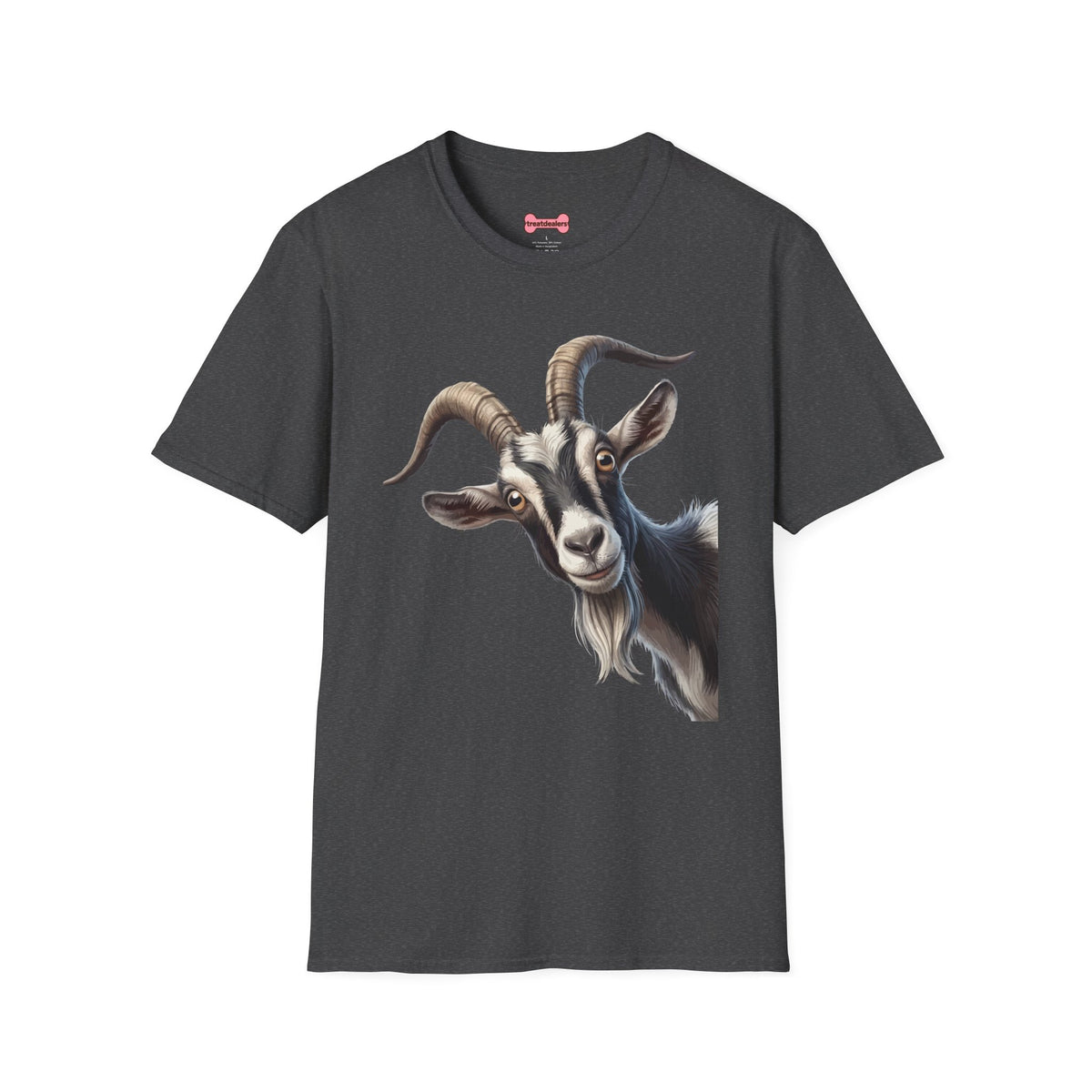 Funny Goat Lover T-Shirt — Cute Goat Graphic Tee for Animal Fans