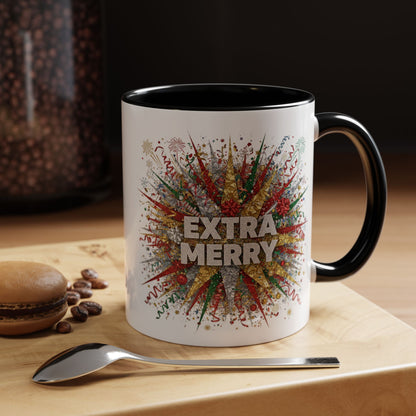 Mug 'Extra Merry' (11oz/15oz)
