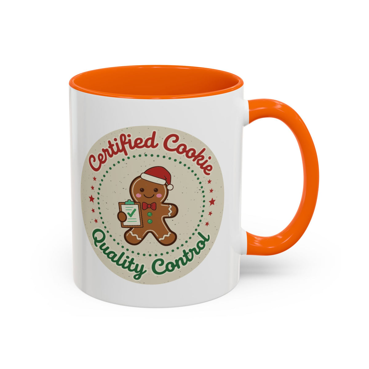 Mug 'Certified Cookie Quality Control' Christmas (11oz/15oz)