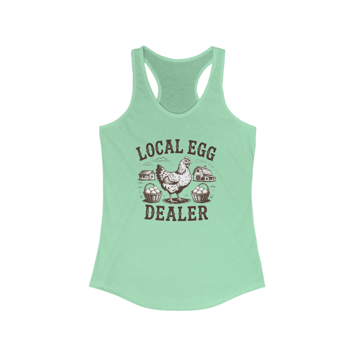 "Local Egg Dealer" Chicken Lady Tank Top