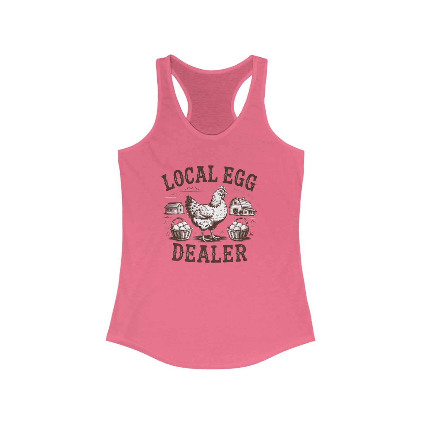 "Local Egg Dealer" Chicken Lady Tank Top