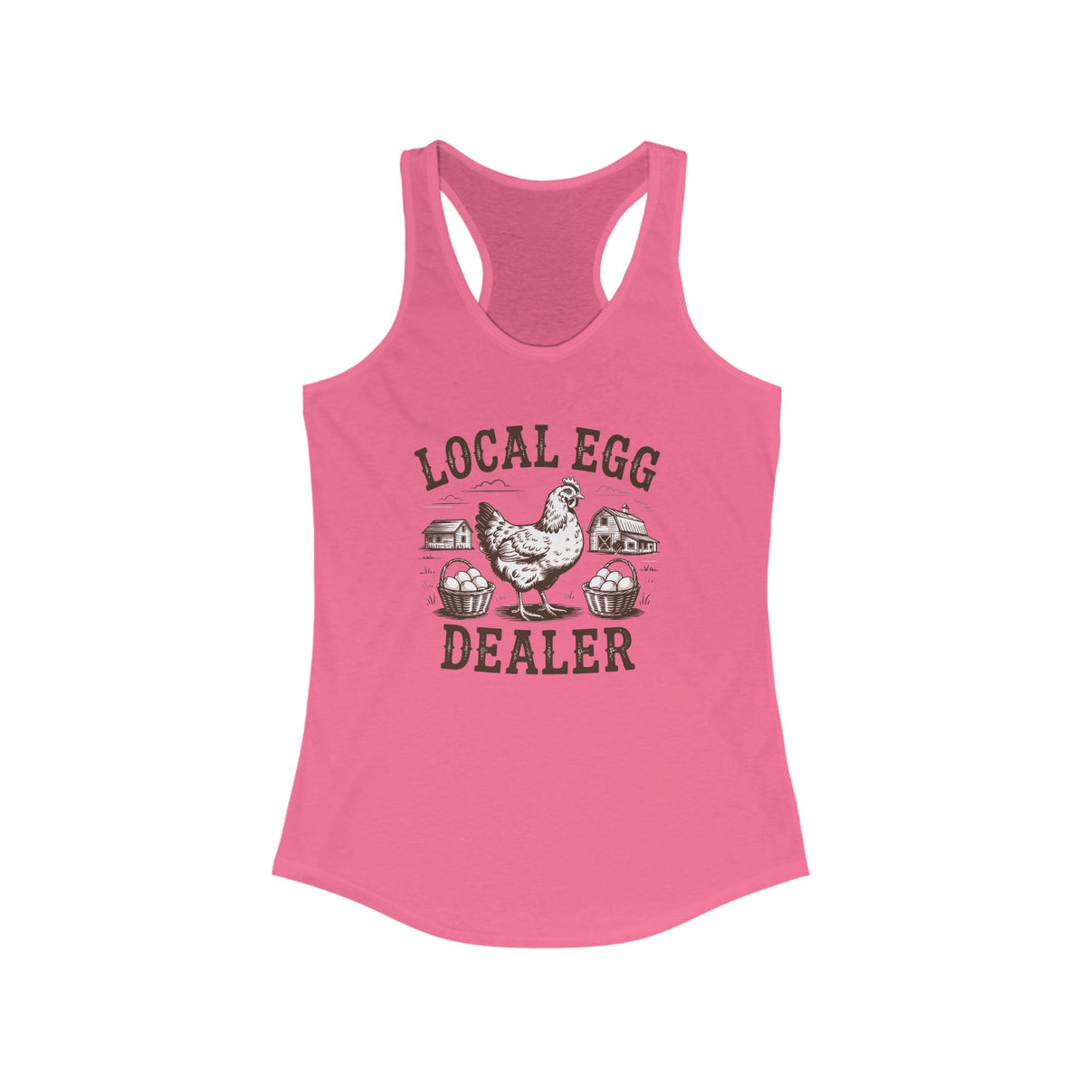 "Local Egg Dealer" Chicken Lady Tank Top