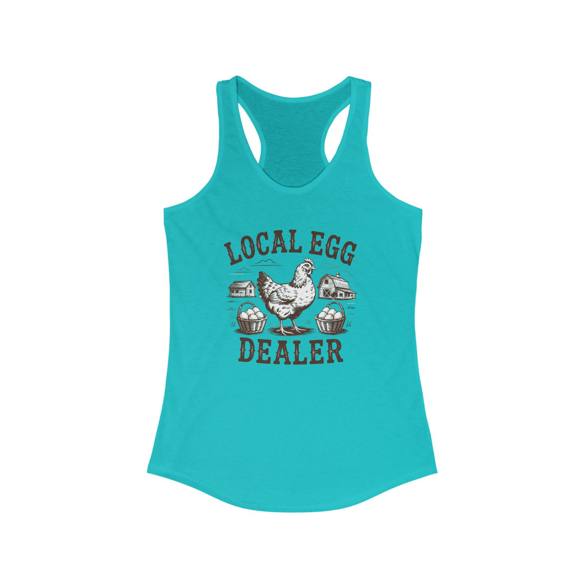 "Local Egg Dealer" Chicken Lady Tank Top