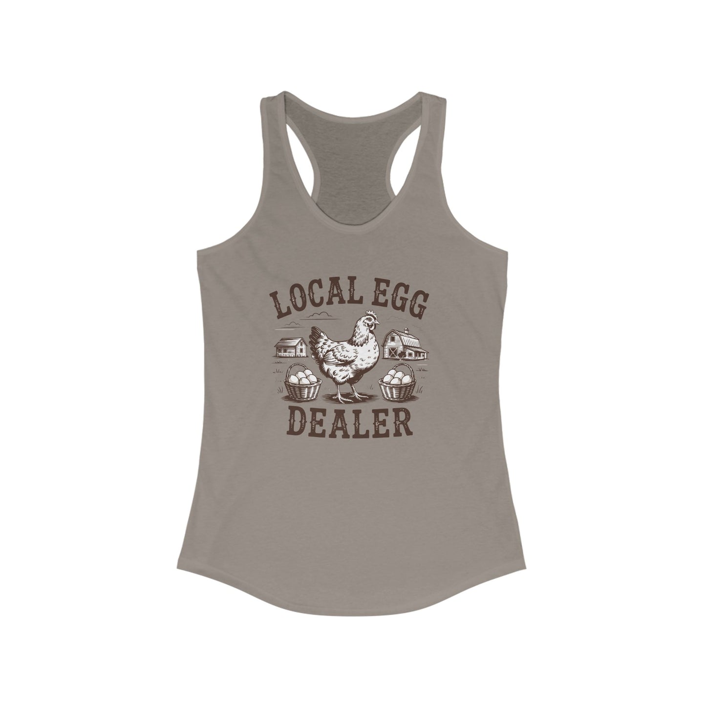 "Local Egg Dealer" Chicken Lady Tank Top