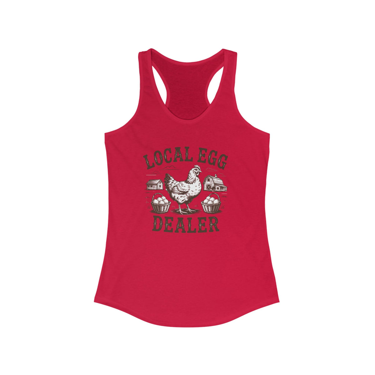 "Local Egg Dealer" Chicken Lady Tank Top