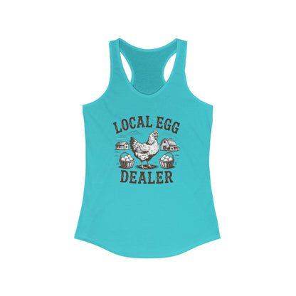 "Local Egg Dealer" Chicken Lady Tank Top