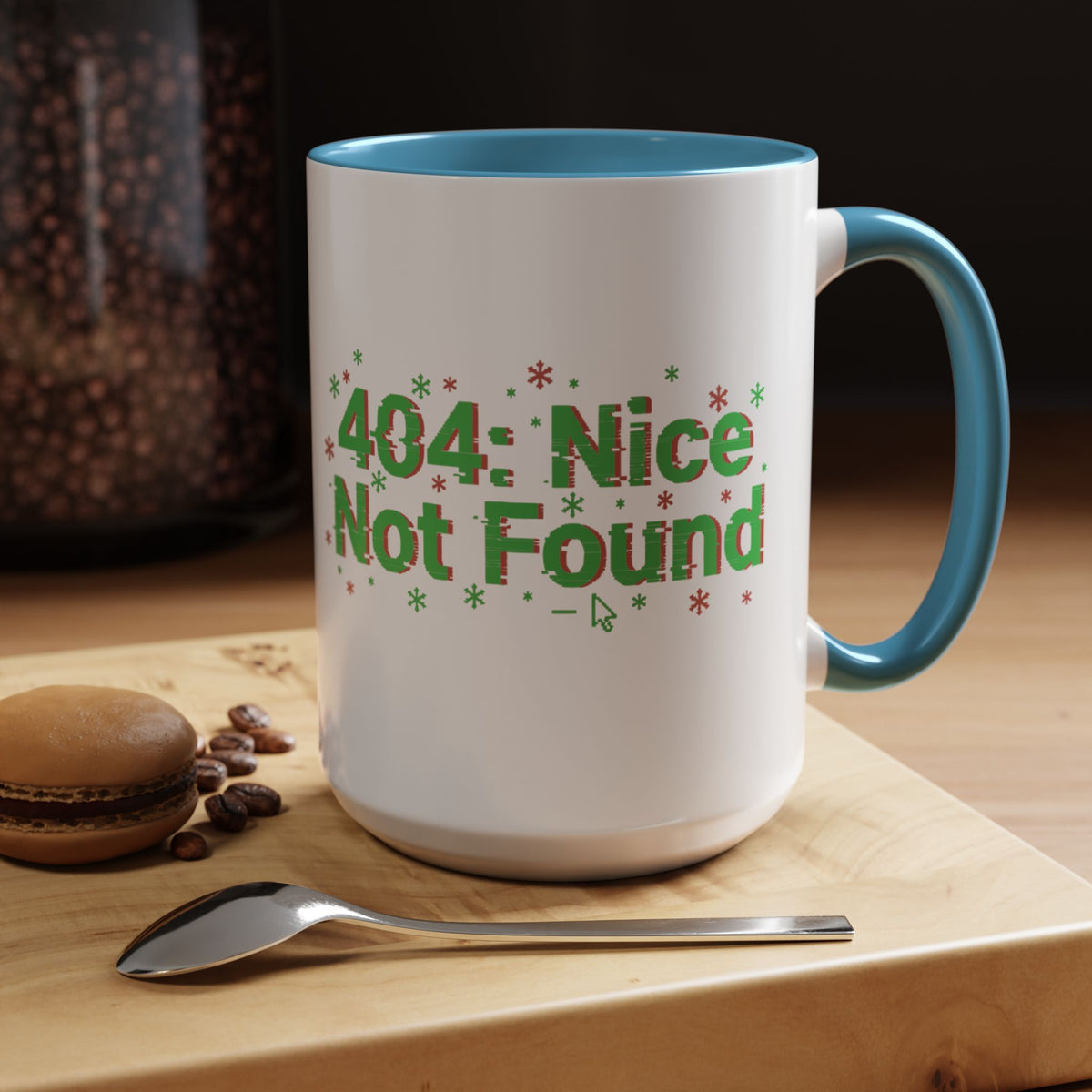 Mug '404 Nice not found' Christmas (11oz/15oz)